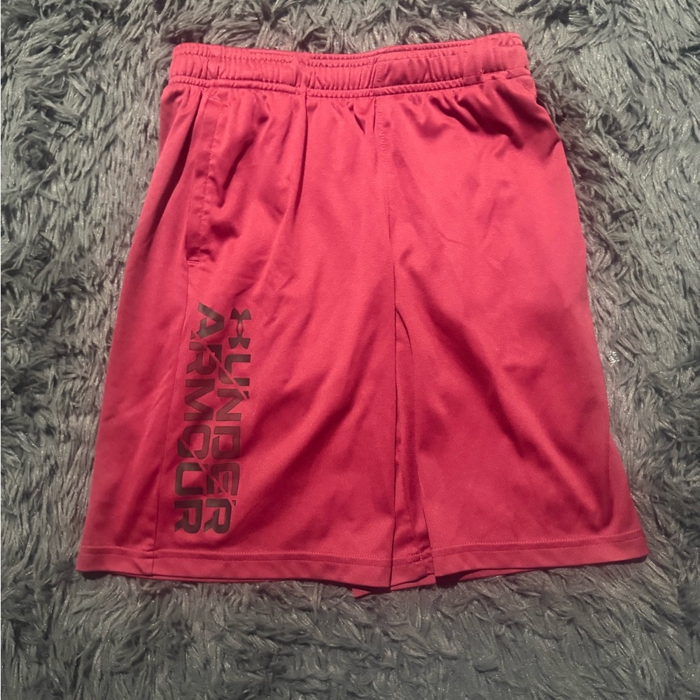 Under Armour Kids Red Shorts